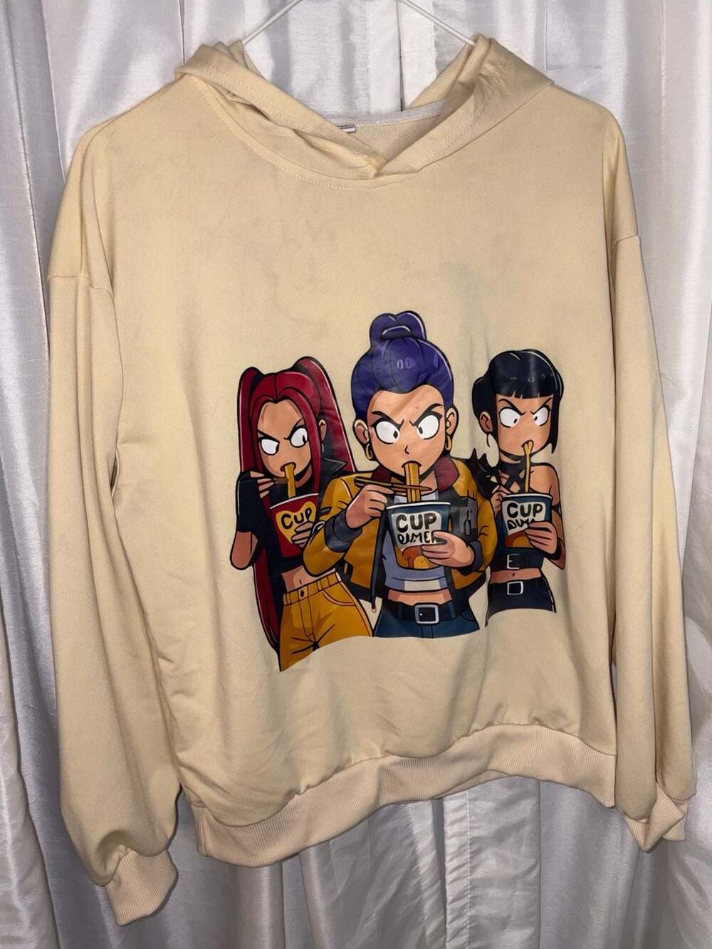 Kpop Demon Hunter Graphic Hoodie Size 15Y